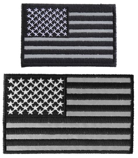 reflective us flag sticker|american made ir reflective patches.